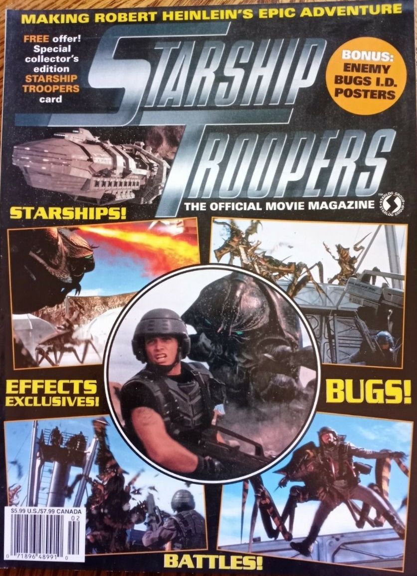 OFFICIAL MOVIE MAGAZINES magazine side cover   1997