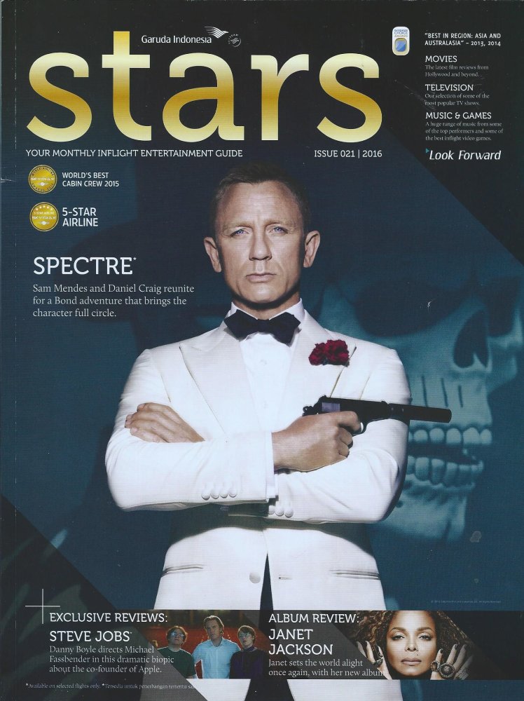 STARS (Indonesia) magazine side cover Issue 21 January 2016