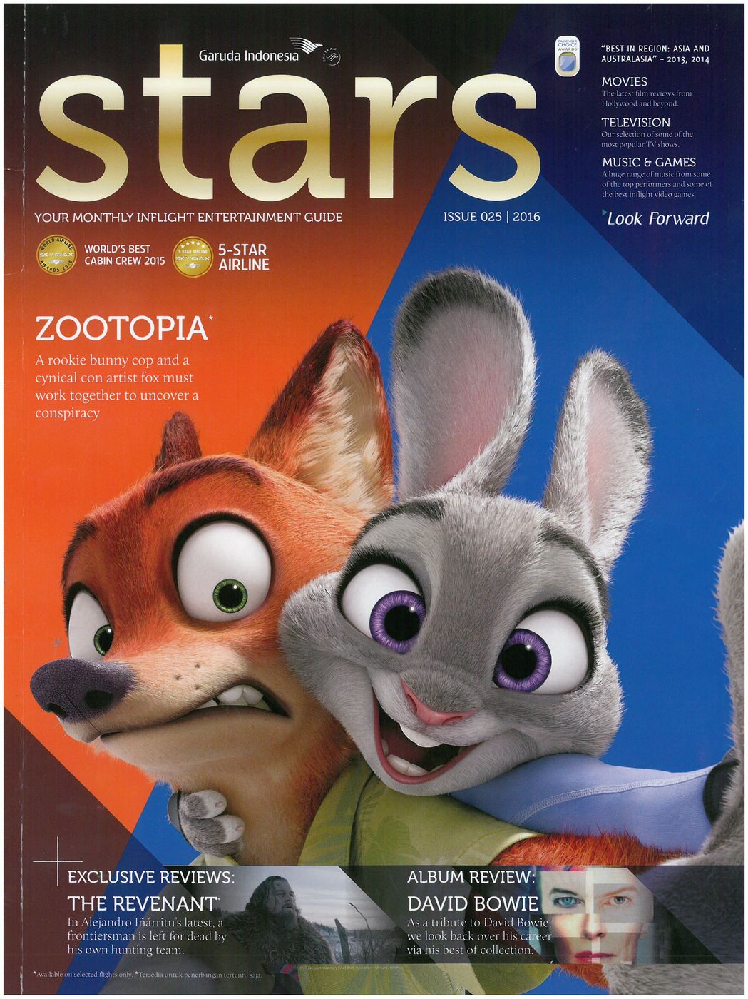 STARS (Indonesia) magazine side cover Issue 25 May 2016