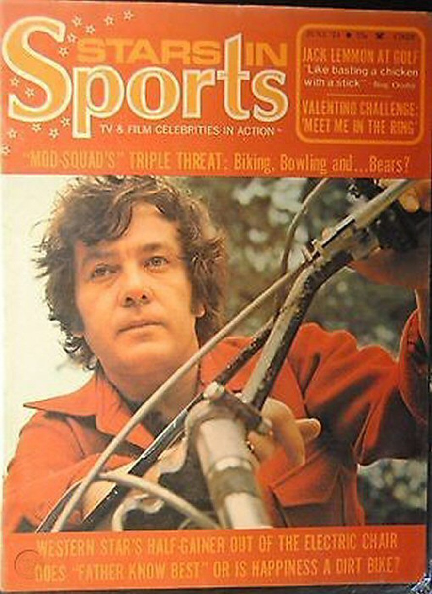 STARS IN SPORTS magazine side cover Issue 1  June 1974
