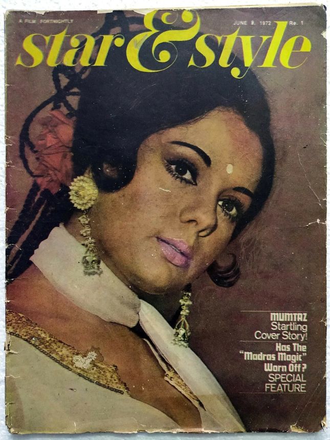 STAR AND STYLE magazine side cover 9 June 1972