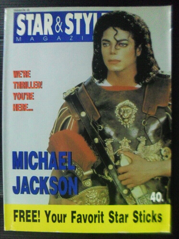 STAR AND STYLE (THAI) magazine side cover   1993