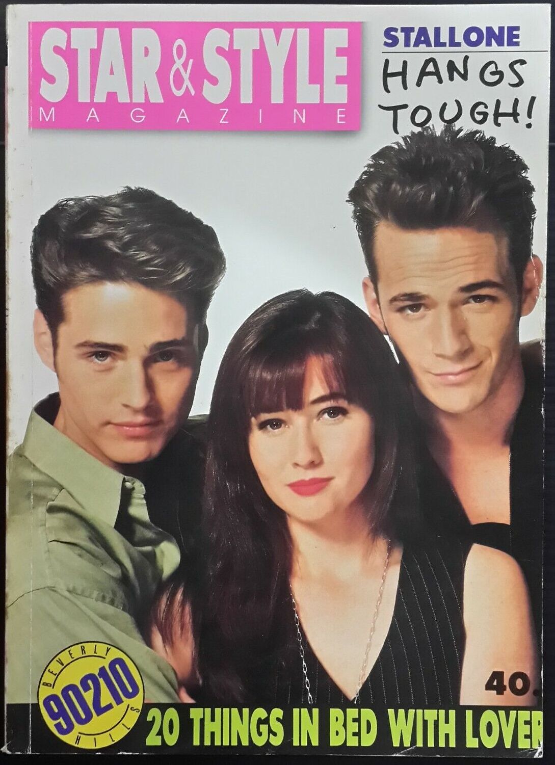 STAR AND STYLE (THAI) magazine side cover   1993