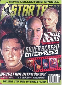 STAR TREK MAGAZINE (USA) magazine side cover Issue 4 March/April 2007