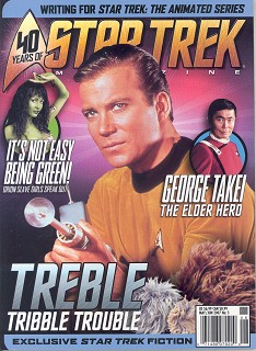STAR TREK MAGAZINE (USA) magazine side cover Issue 5 May/June 2007