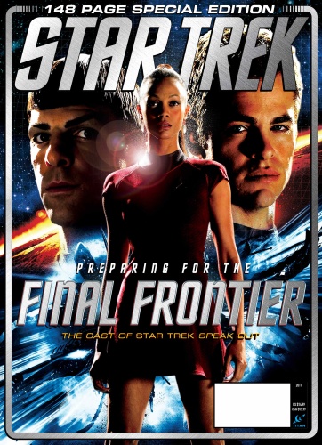 STAR TREK MAGAZINE (USA) magazine side cover Issue 30 December 2010
