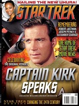 STAR TREK MAGAZINE (USA) magazine side cover Issue 13 September/October 2008