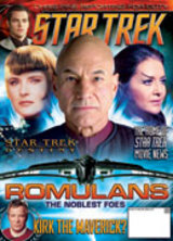 STAR TREK MAGAZINE (USA) magazine side cover Issue 14 November/December 2008