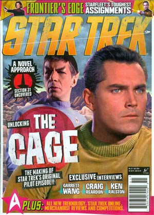 STAR TREK MAGAZINE (USA) magazine side cover Issue 51 Fall 2014