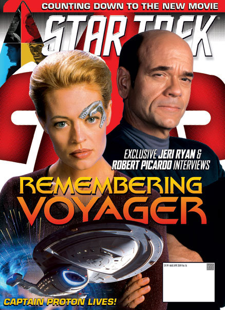 STAR TREK MAGAZINE (USA) magazine side cover Issue 16 March/April 2009