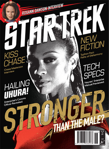 STAR TREK MAGAZINE (USA) magazine side cover Issue 31 January/February 2011