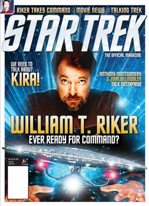 STAR TREK MAGAZINE (USA) magazine side cover Issue 55 Fall 2015