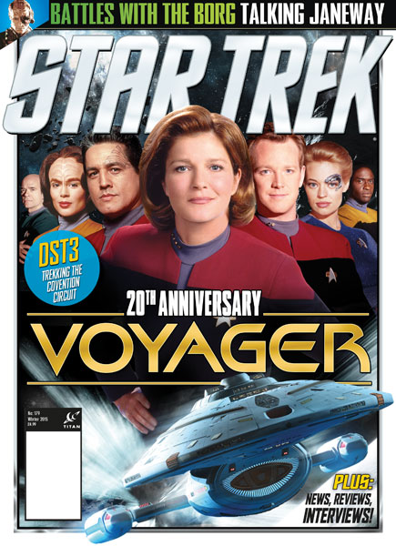 STAR TREK MAGAZINE (USA) magazine side cover Issue 52 Winter 2014