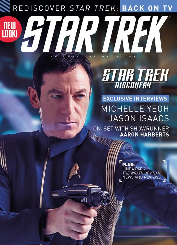 STAR TREK MAGAZINE (USA) magazine side cover Issue 64  December 2017