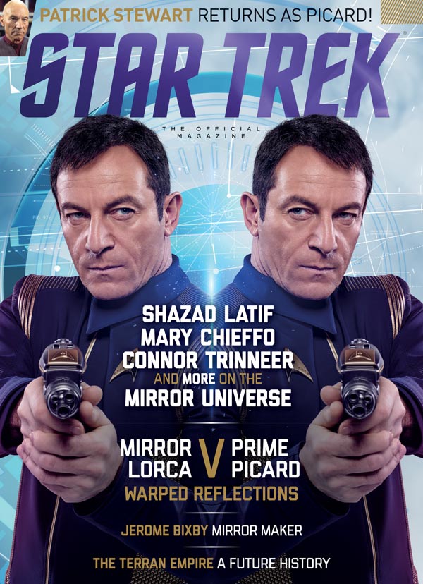 STAR TREK MAGAZINE (USA) magazine side cover Issue 68 Fall 2018