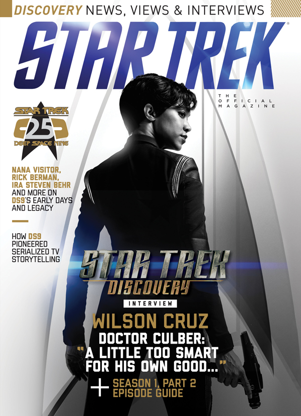 STAR TREK MAGAZINE (USA) magazine side cover Issue 67 Summer 2018