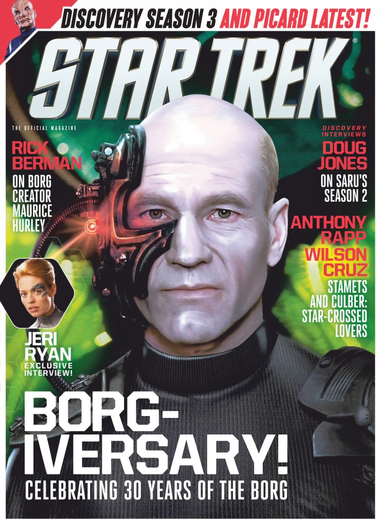 STAR TREK MAGAZINE (USA) magazine side cover Issue 71 Summer 2019