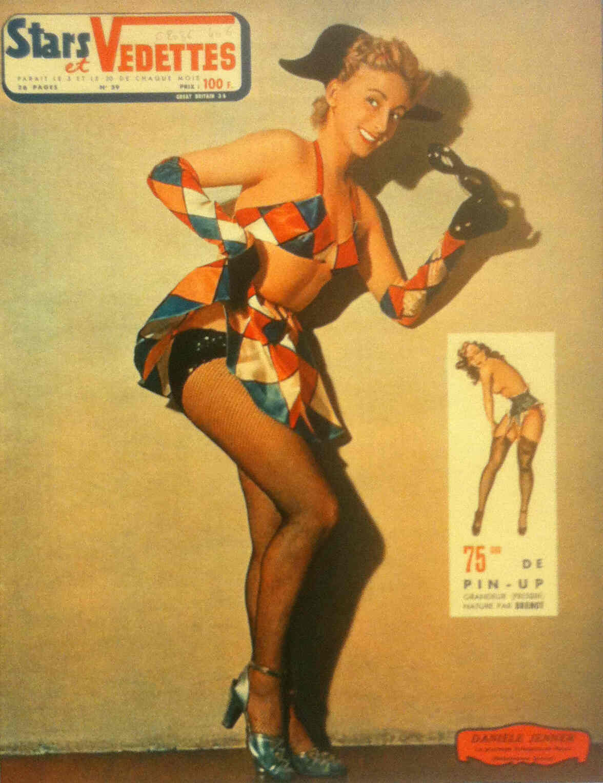 STARS ET VEDETTES magazine side cover Issue 59  