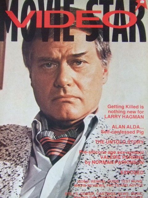 MOVIE STAR VIDEO magazine side cover October 1981