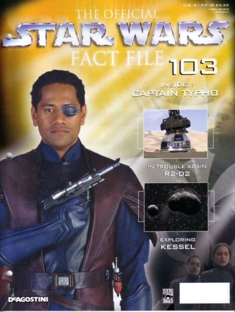 OFFICIAL STAR WARS FACT FILE | THE magazine side cover Issue 103  