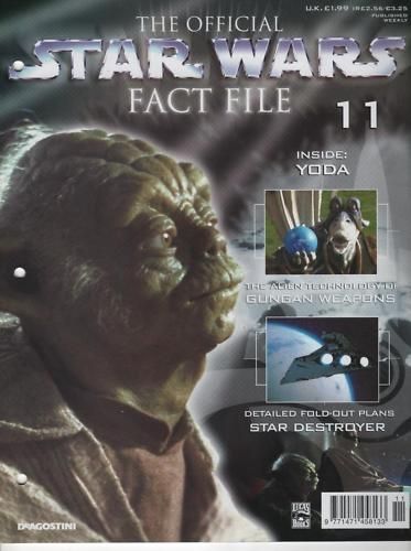 OFFICIAL STAR WARS FACT FILE | THE magazine side cover Issue 11  