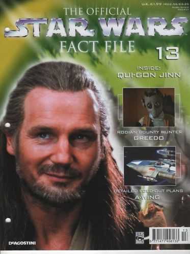 OFFICIAL STAR WARS FACT FILE | THE magazine side cover Issue 13  