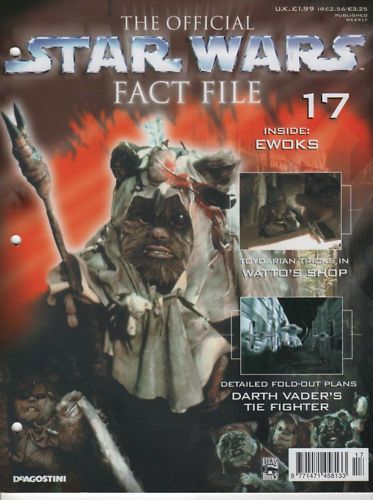 OFFICIAL STAR WARS FACT FILE | THE magazine side cover Issue 17  