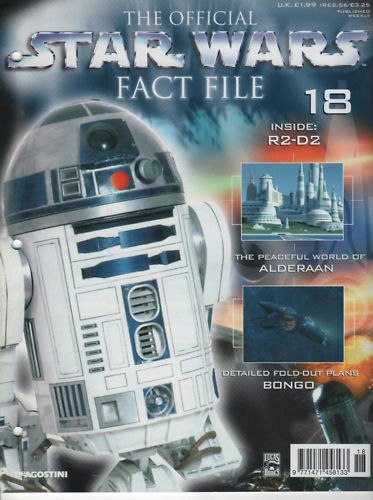 OFFICIAL STAR WARS FACT FILE | THE magazine side cover Issue 18  