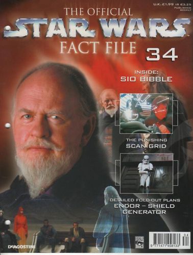 OFFICIAL STAR WARS FACT FILE | THE magazine side cover Issue 34  