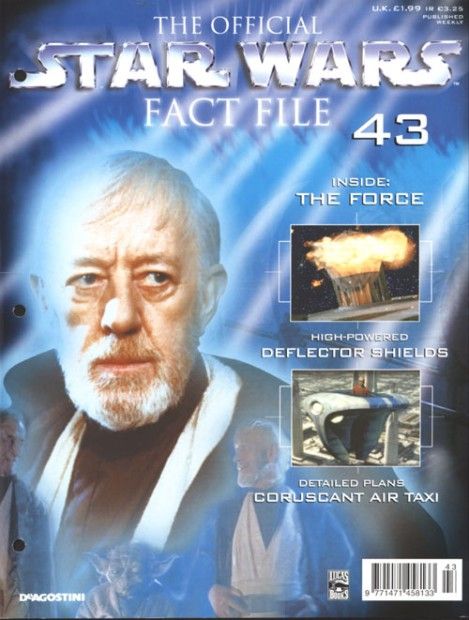 OFFICIAL STAR WARS FACT FILE | THE magazine side cover Issue 43  