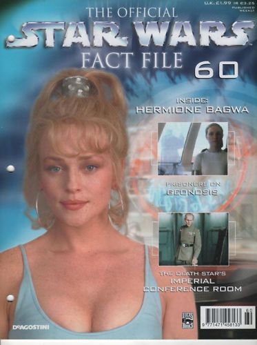 OFFICIAL STAR WARS FACT FILE | THE magazine side cover Issue 60  