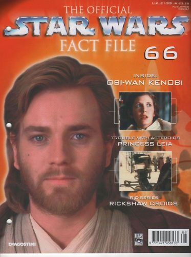 OFFICIAL STAR WARS FACT FILE | THE magazine side cover Issue 66  