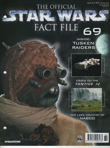 OFFICIAL STAR WARS FACT FILE | THE magazine side cover Issue 69  
