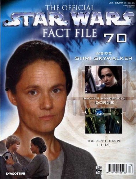 OFFICIAL STAR WARS FACT FILE | THE magazine side cover Issue 70  