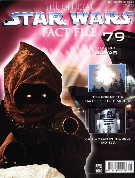 OFFICIAL STAR WARS FACT FILE | THE magazine side cover Issue 79  