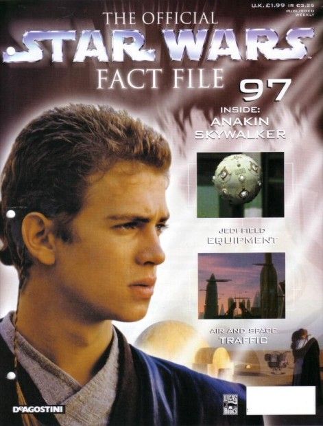 OFFICIAL STAR WARS FACT FILE | THE magazine side cover Issue 97  
