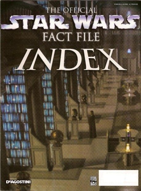 OFFICIAL STAR WARS FACT FILE | THE magazine side cover Issue 141  
