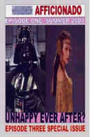 STAR WARS AFICIONADO magazine side cover Issue 1  2003