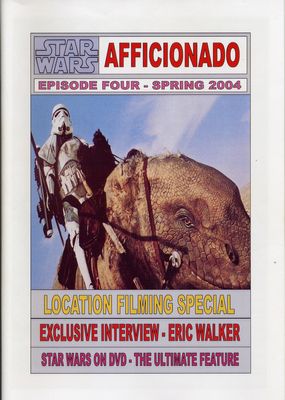 STAR WARS AFICIONADO magazine side cover Issue 4  2004
