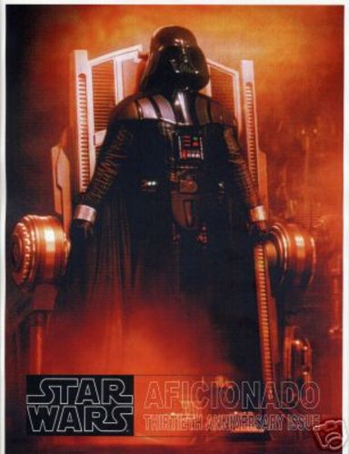 STAR WARS AFICIONADO magazine side cover Issue 14 THE THIRTIETH ANNIVERSARY ISSUE 2007
