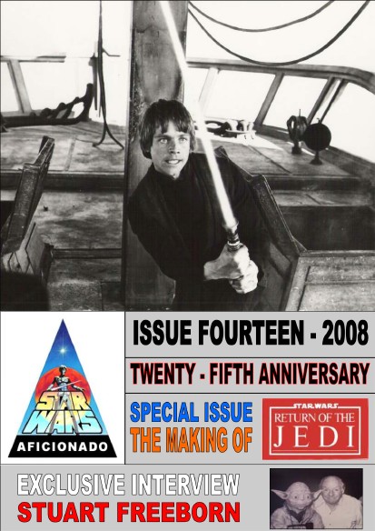 STAR WARS AFICIONADO magazine side cover Issue 14  2008