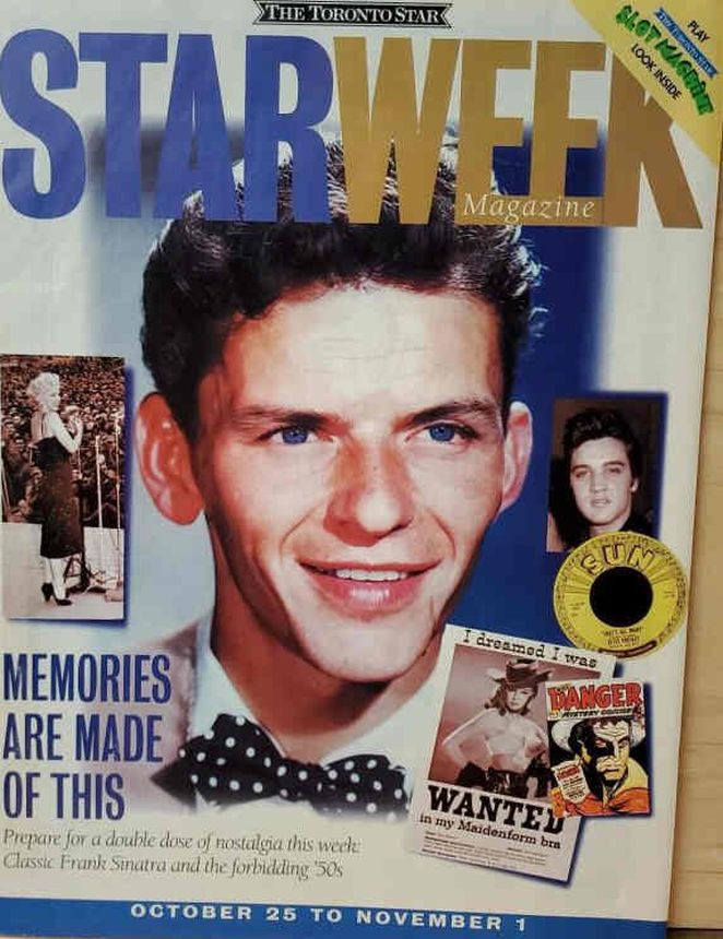 STAR WEEK CANADA magazine side cover 25 October 1997