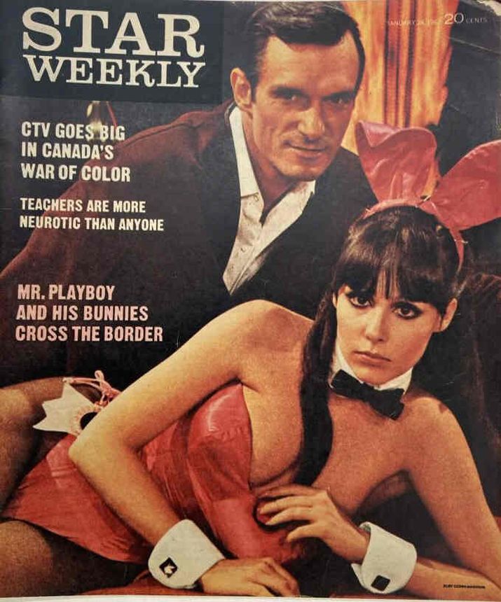 STAR WEEKLY magazine side cover 28 January 1967