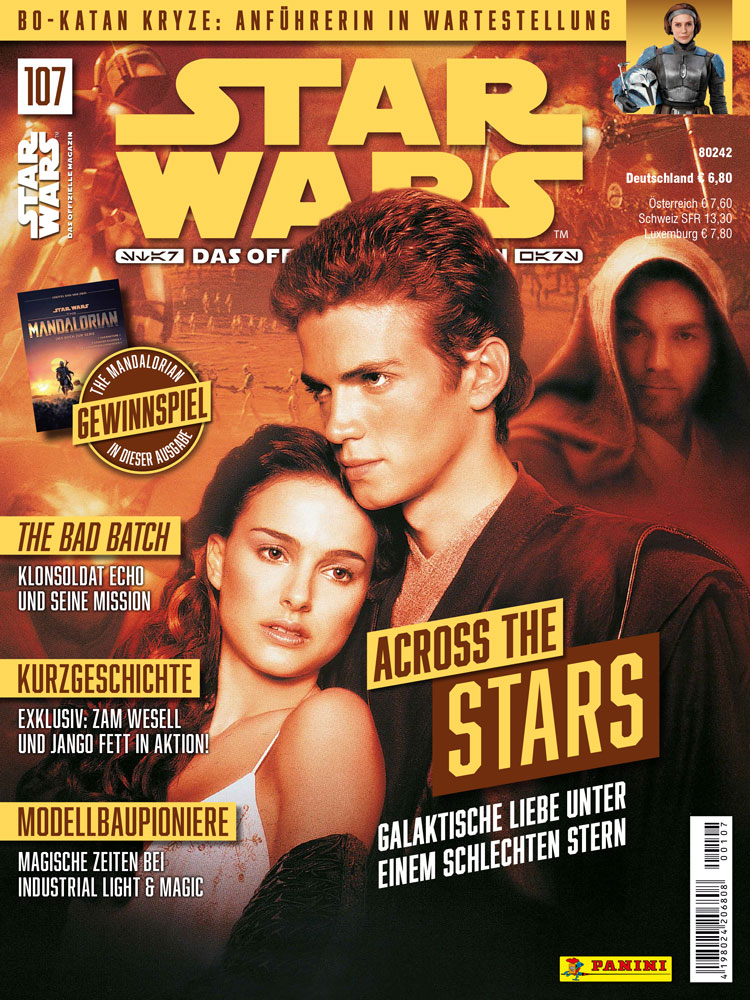 STAR WARS (DE) magazine side cover Issue 107   2022
