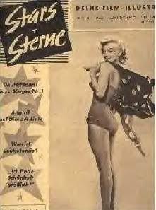 STARS UND STERNE magazine side cover  1955