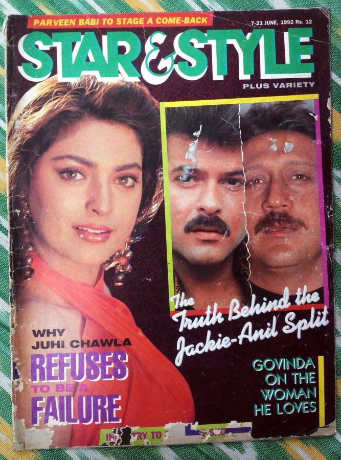 STAR AND STYLE magazine side cover 7 June 1992