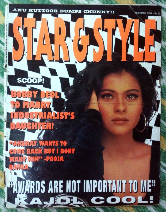 STAR AND STYLE magazine side cover  February 1996
