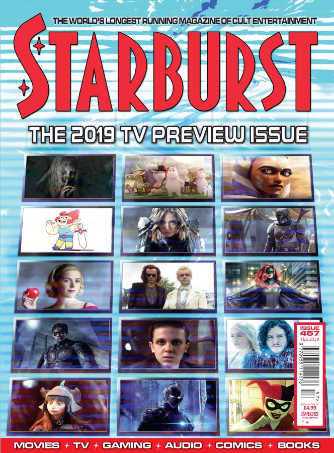 STARBURST magazine side cover Issue 457  February 2019