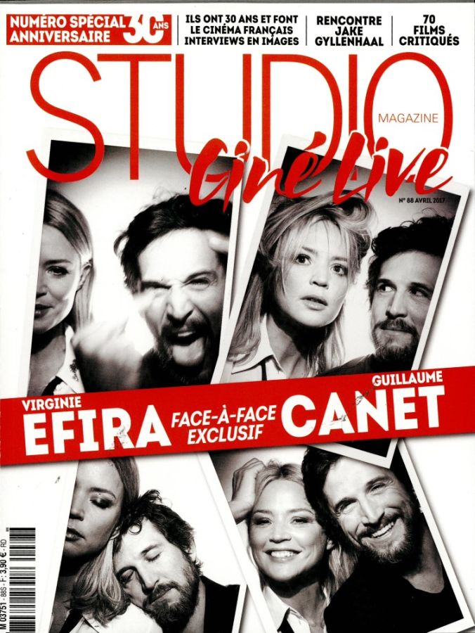 STUDIO CINE LIVE magazine side cover Issue 88 April 2017