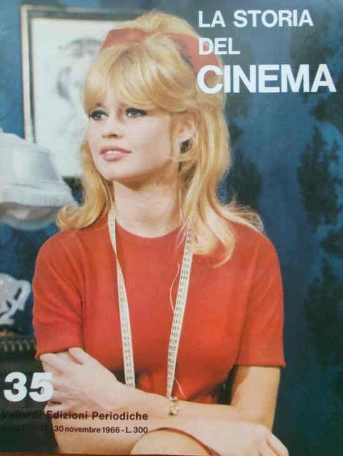 STORIA DEL CINEMA magazine side cover Issue 35 30 November 1966